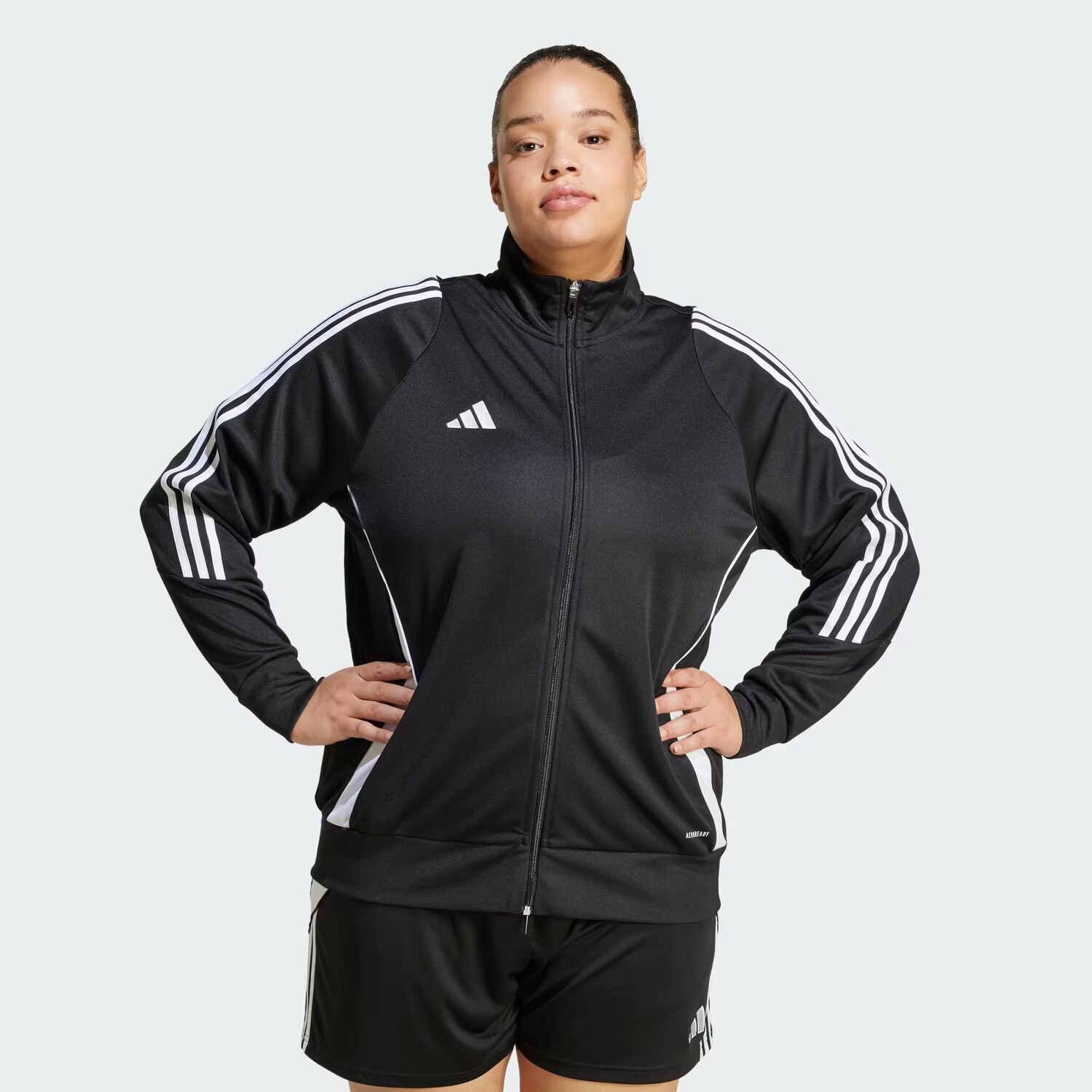 

Тренировочная куртка Tiro 24 (большие размеры) Adidas, цвет Black/White