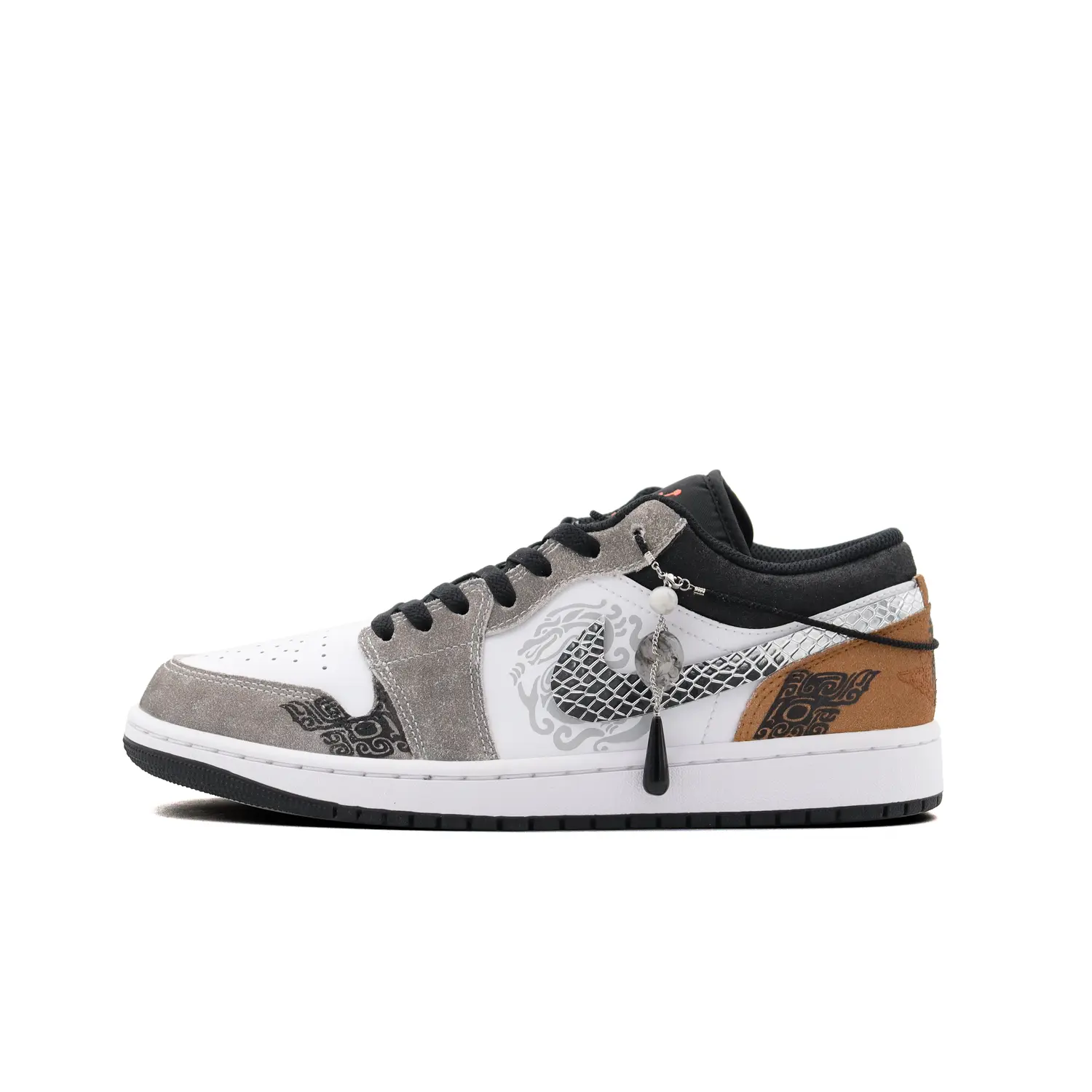 

Jordan Air Jordan 1 винтажные баскетбольные кроссовки женские, Light Gray