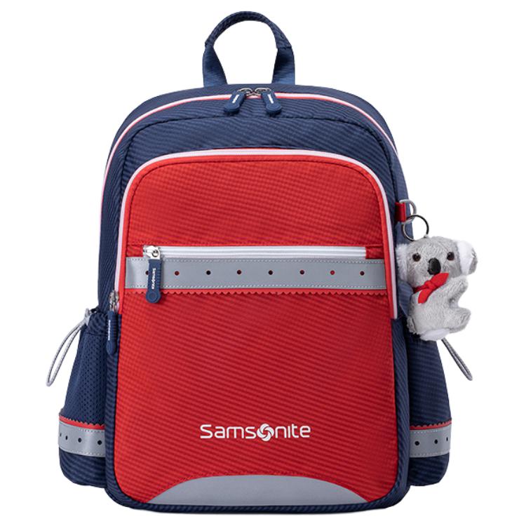 

Samsonite Детский рюкзак из ткани с принтом Дисней среднего размера разноцветный, Marine Blue/Red