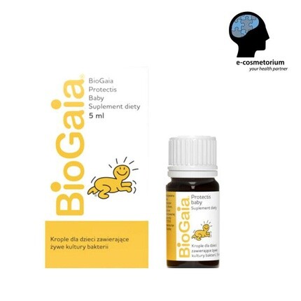 

Biogaia Protectis пробиотические капли от коликов для детей, 0,17 унций, 5 мл, Biogaia Ab