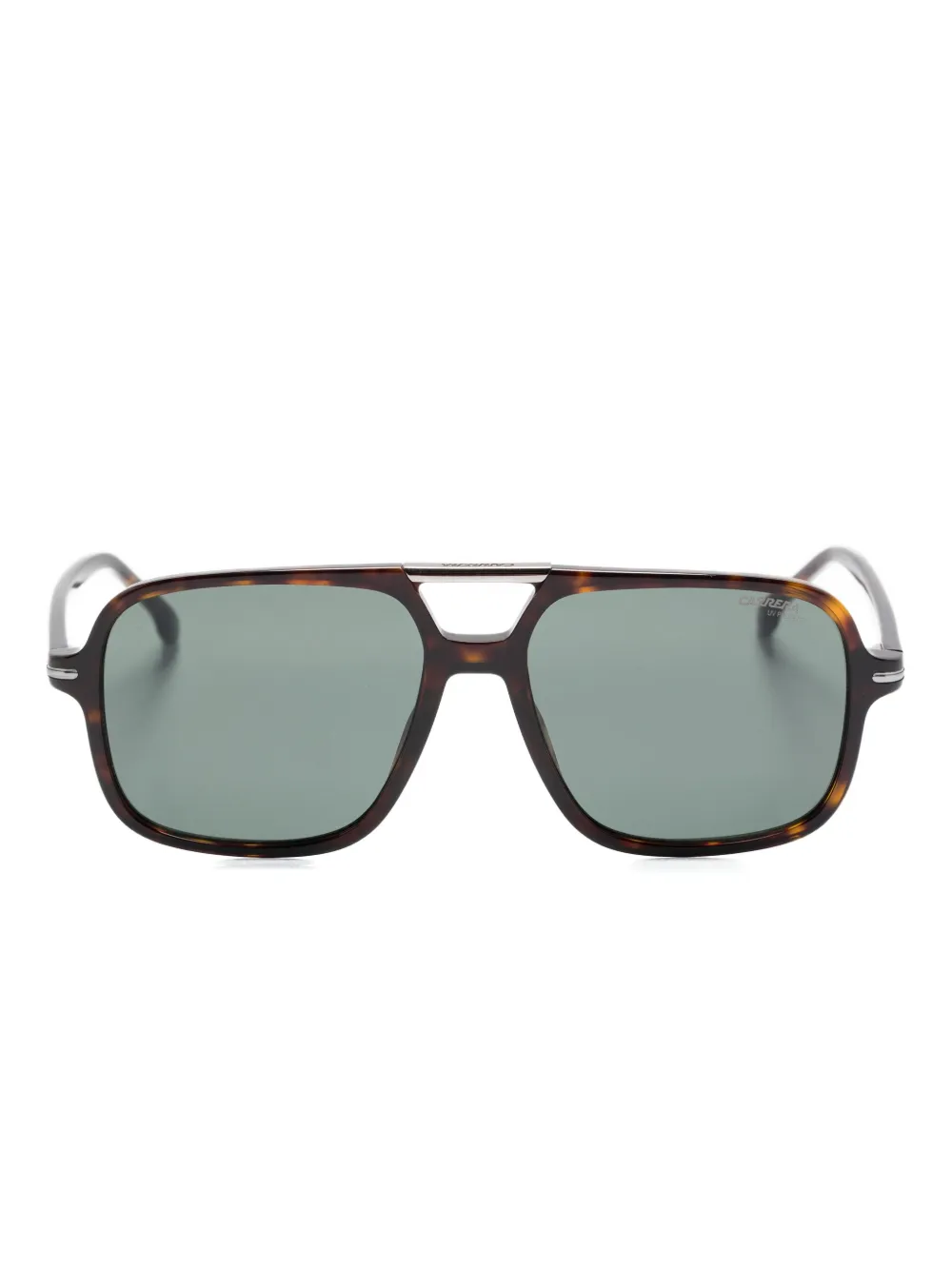 

Солнцезащитные очки в квадратной оправе Carrera, коричневый