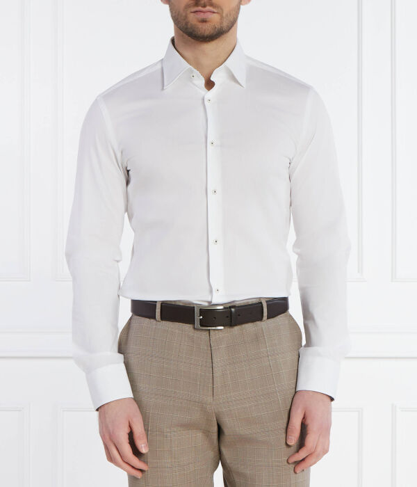 

Рубашка h-hank Slim fit Boss, белый