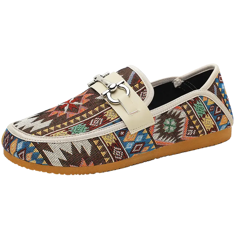 

BOLE Мужские повседневные туфли мужские низкие топы коричневые, цвет Brown