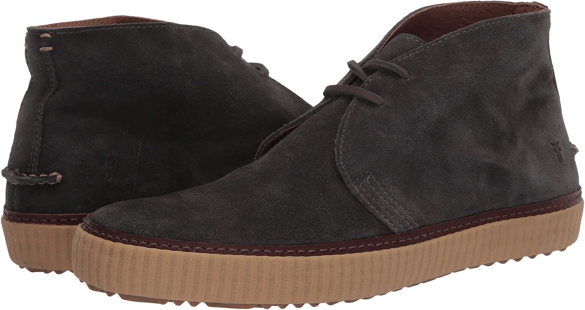 

Ботинки Frye Emory Chukka, цвет Grey Washed Waxed Suede