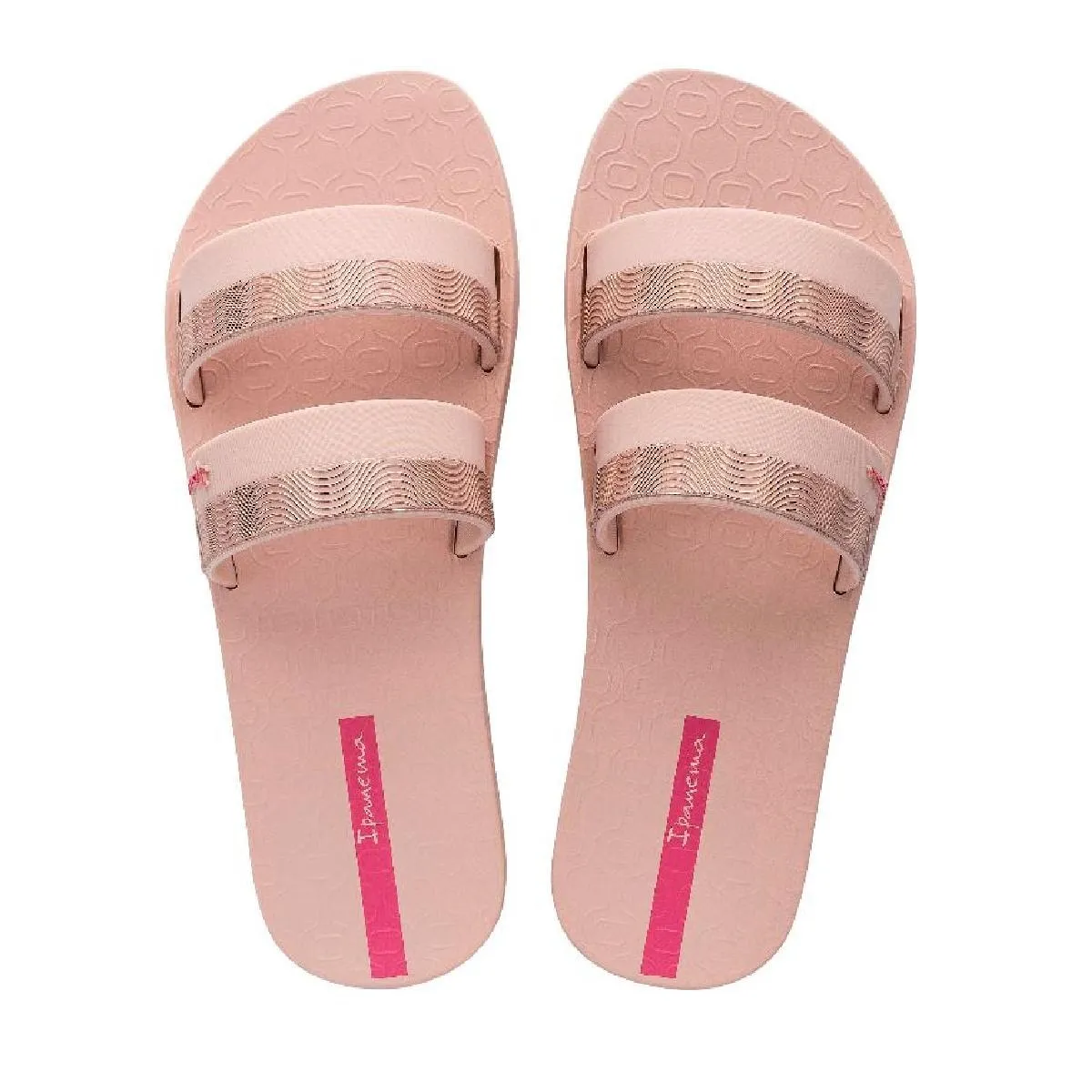 Женские пляжные шлепанцы mesh slide fem IPANEMA Ipanema, лососевый