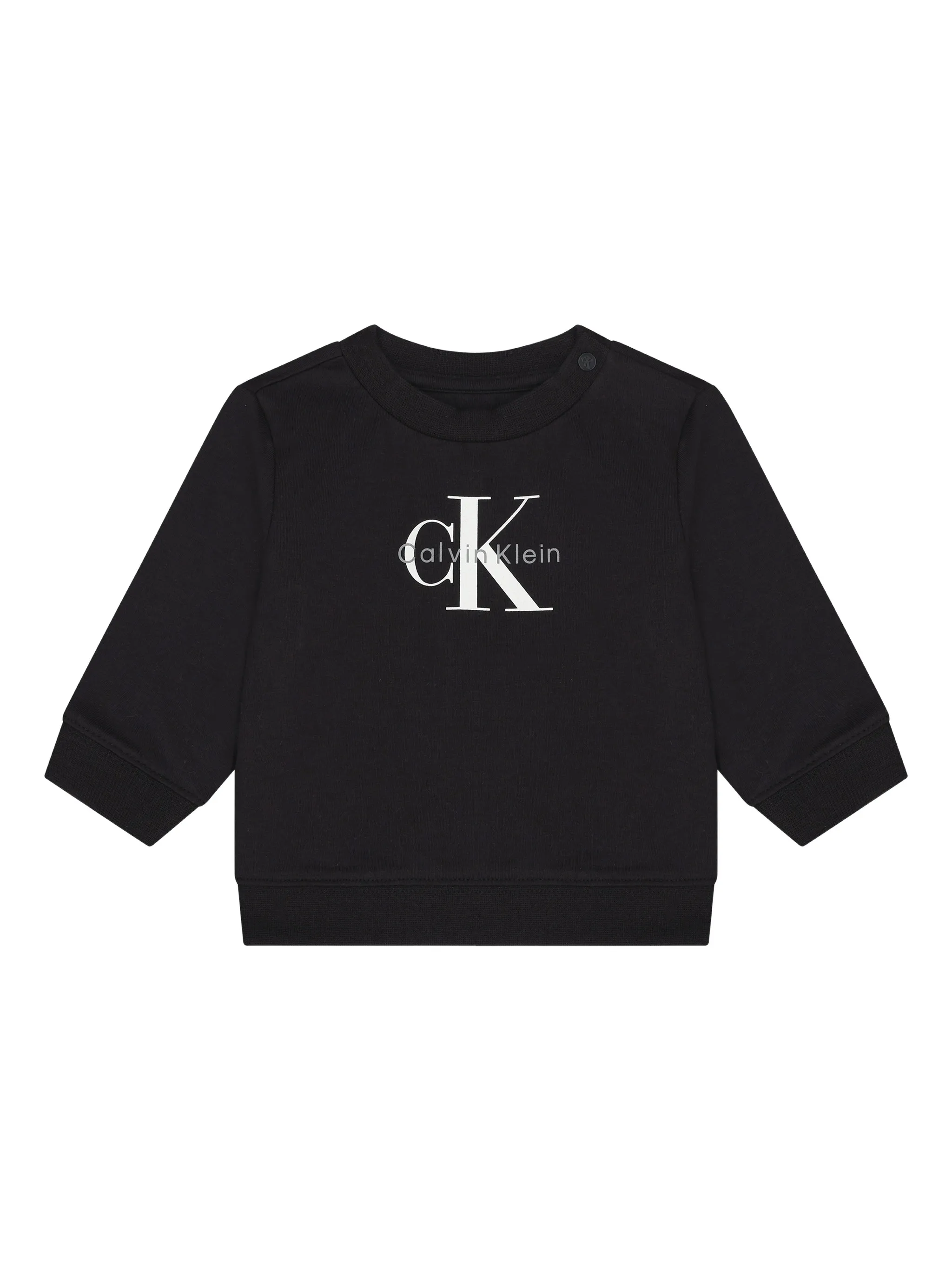Комплект из топа и брюк с логотипом Calvin Klein Kids, черный — фото 3