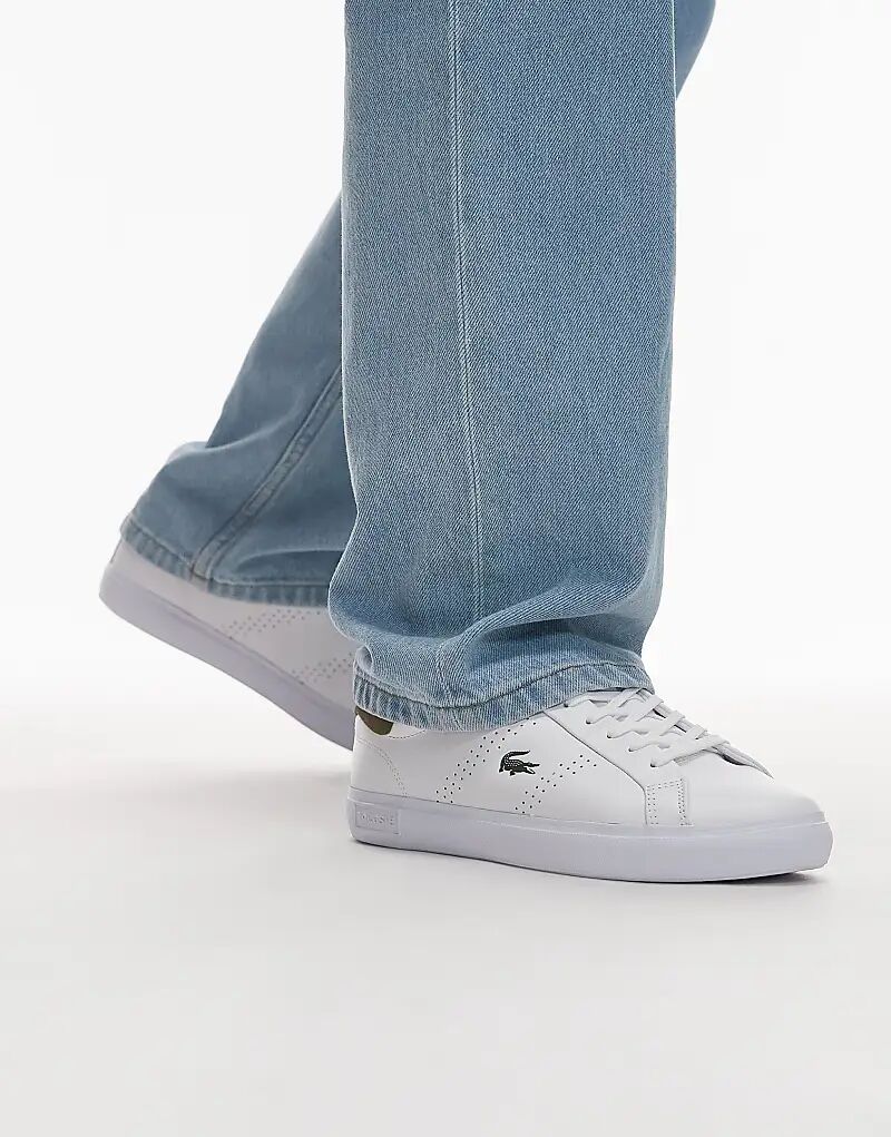 

Кроссовки Lacoste Powercourt 2.0 белого цвета