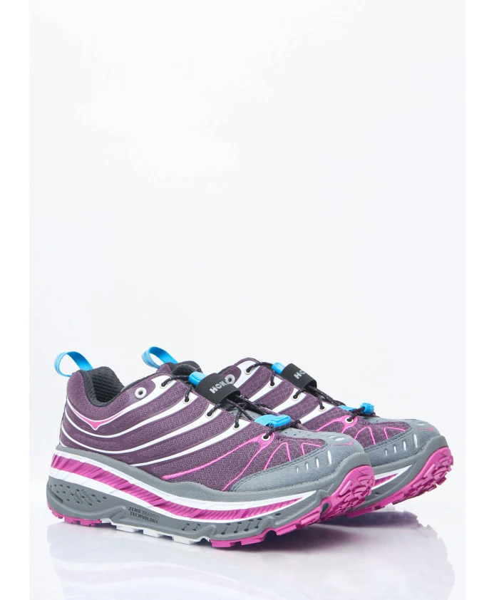 Кроссовки из сетки с усилением из ТПУ Hoka One One, фиолетовый — фото 3
