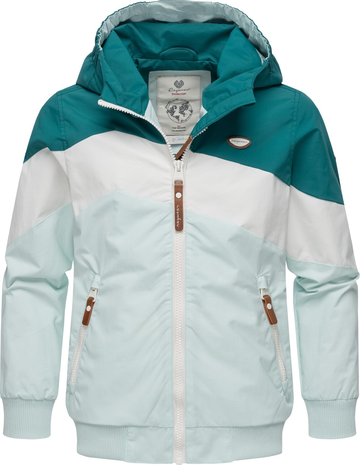 

Куртка ragwear Kristla Block, цвет Deep Ocean