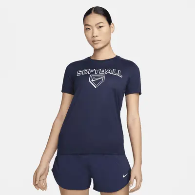 

Футболка Nike Dri-FIT, цвет College Navy/White