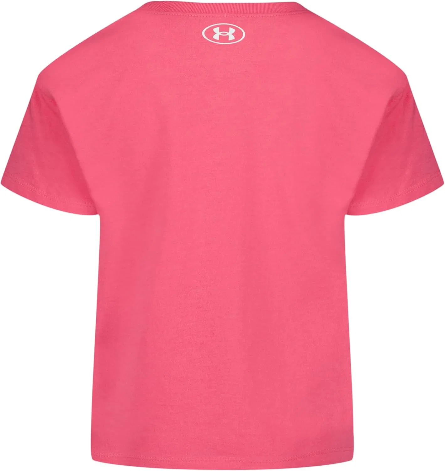 Футболка для девочек Under Armour Tech Super Pink — фото 2