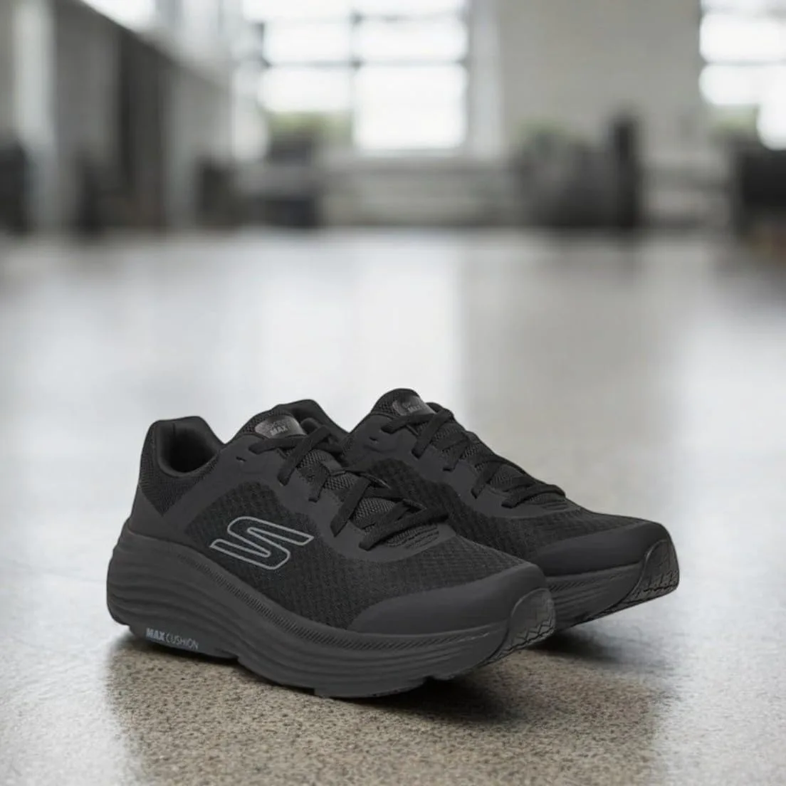 Мужские кроссовки Skechers Max Cushioning Endeavour, черный — фото 4