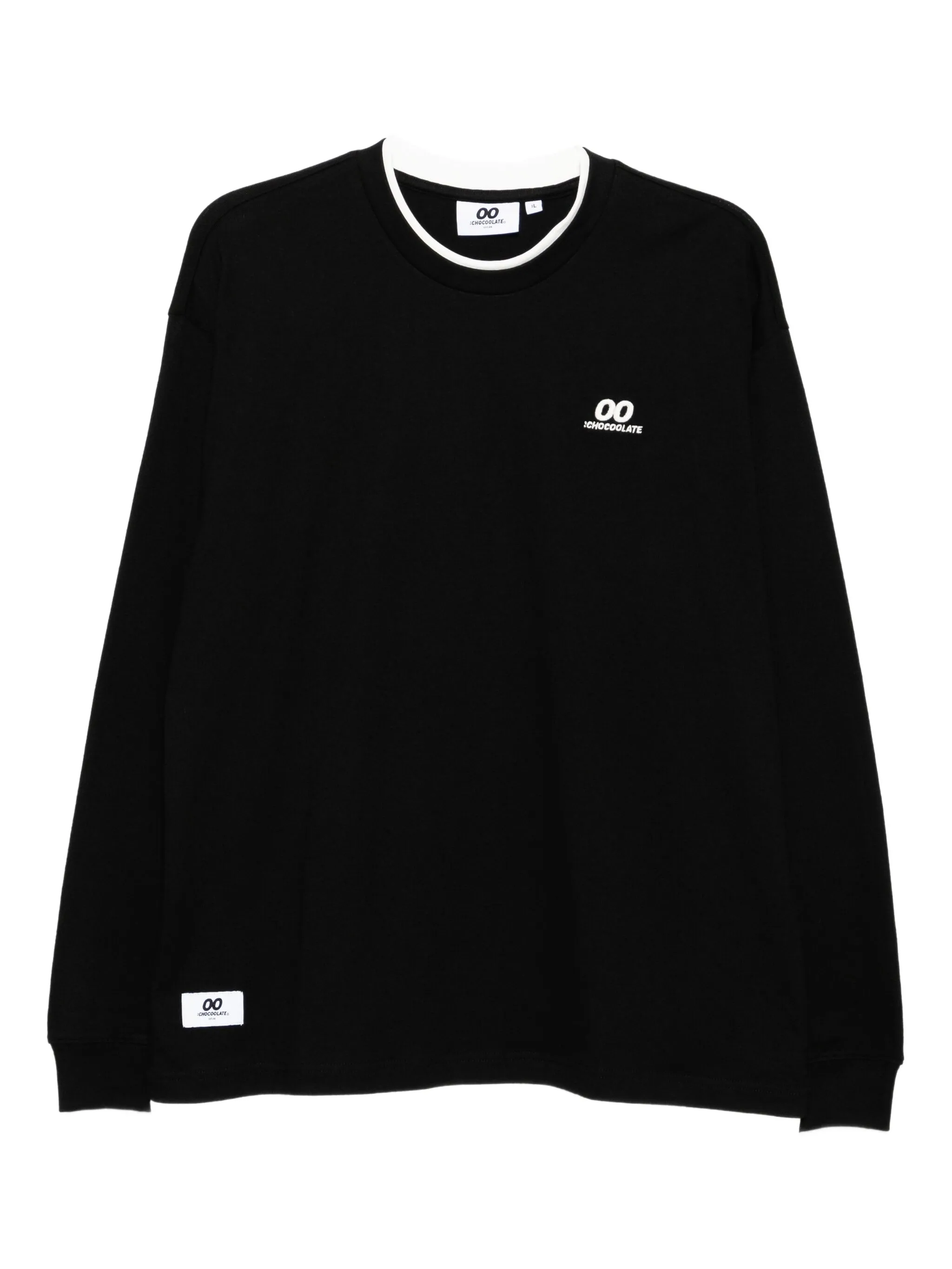 

Футболка с длинными рукавами Chocoolate, черный
