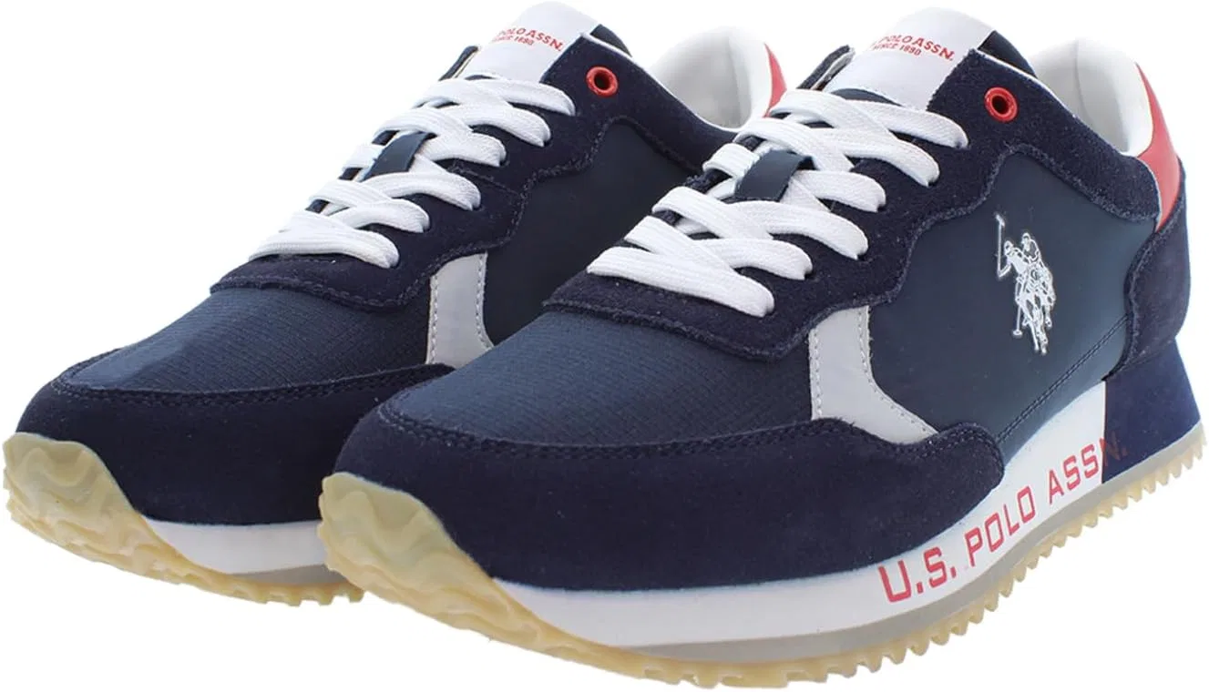 Мужские текстильные кроссовки US Polo Assn. CLEEF006M/5NS1 U.S. Polo Assn., Navy Blue — фото 3