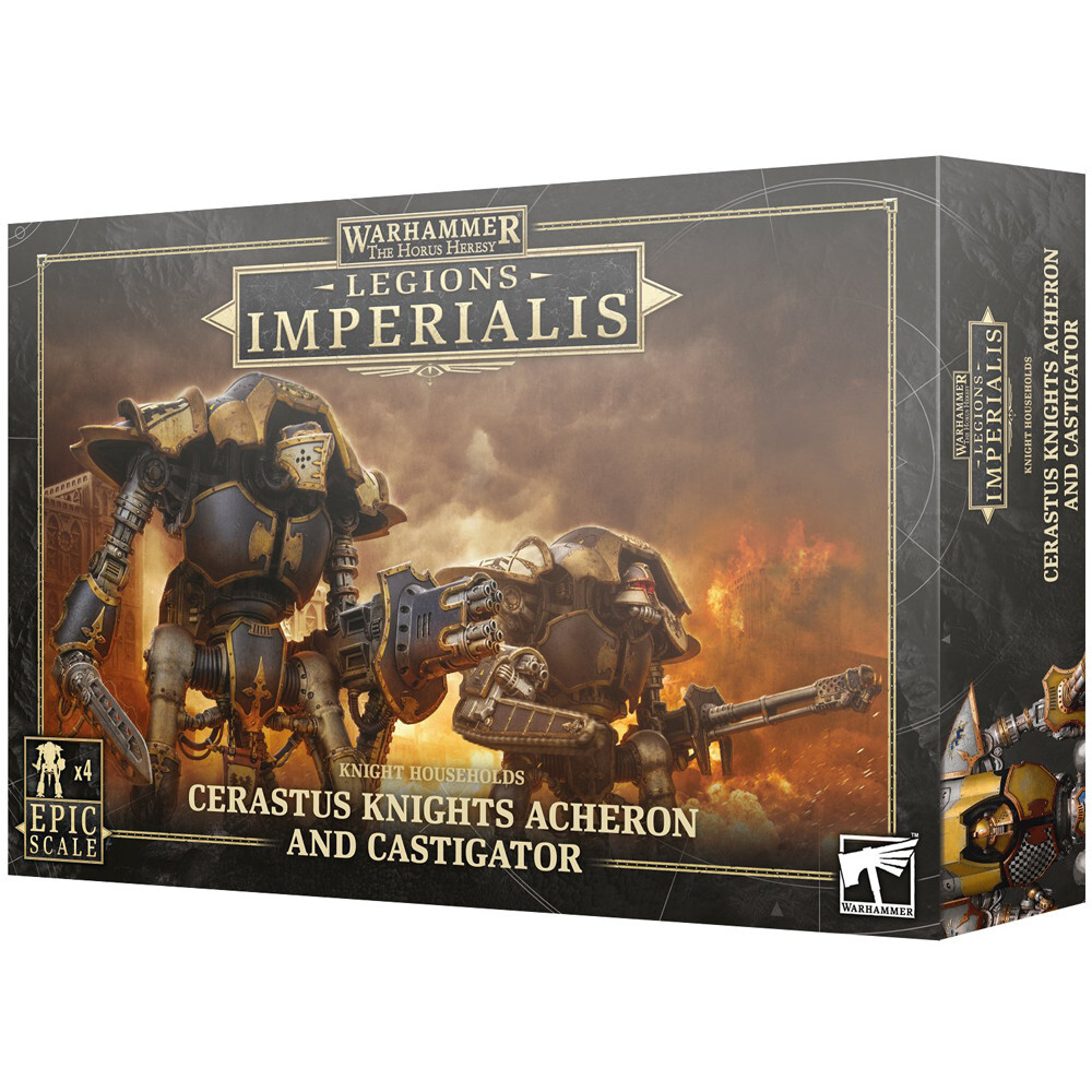 

Миниатюра Games Workshop Legions Imperialis: Knight Households - Cerastus Knights Acheron & Castigator