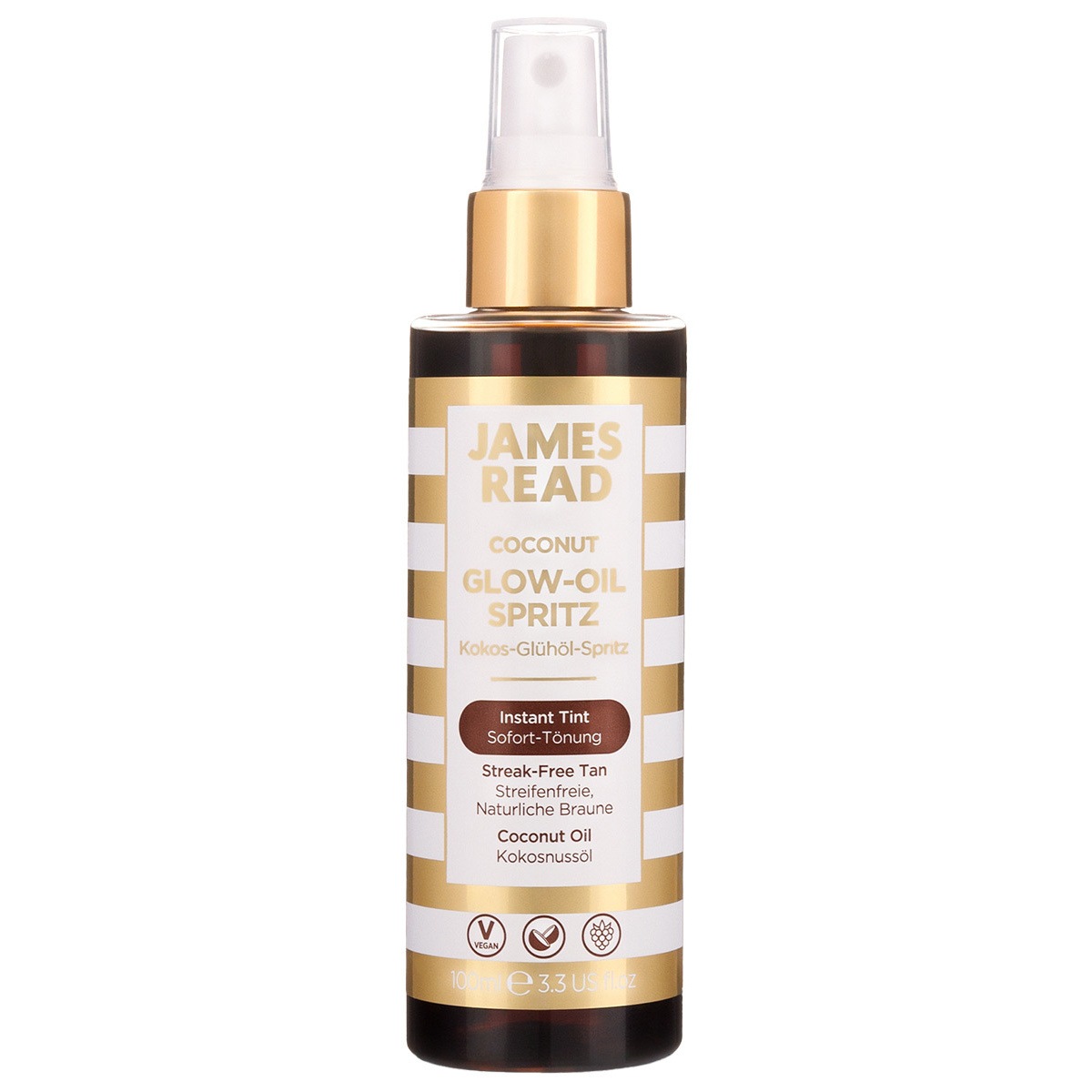 

Средство для загара coconut glow-oil spritz James Read, объем 107 мл