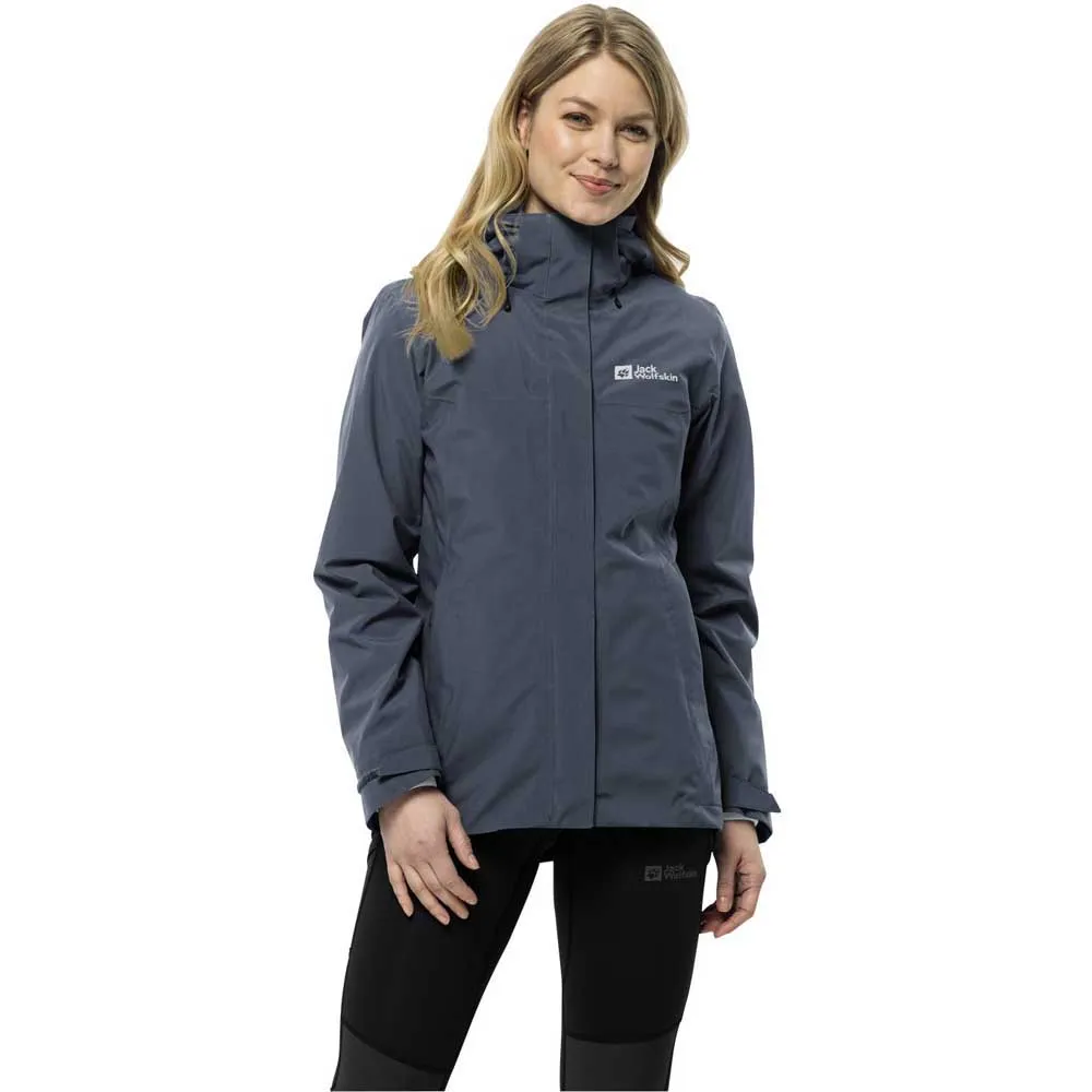 

Куртка Jack Wolfskin Luntal 3In1, серый