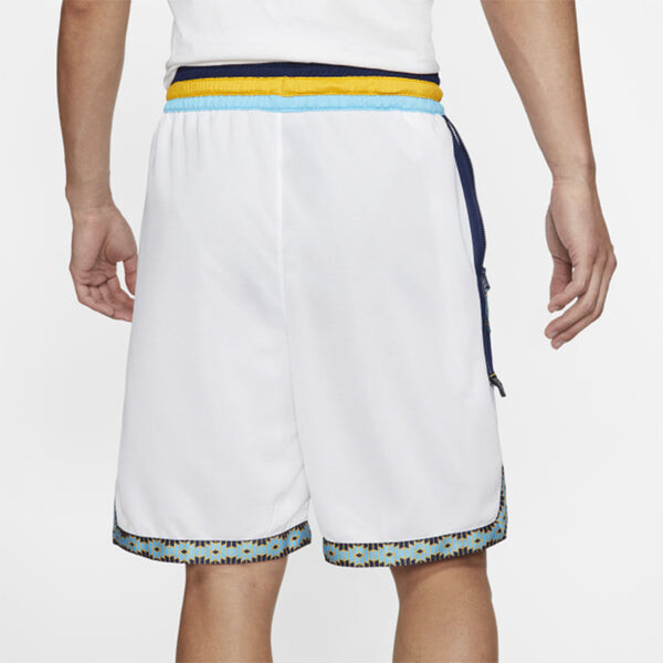 Шорты dna contrast color stitching basketball sports shorts white Nike, белый — фото 4
