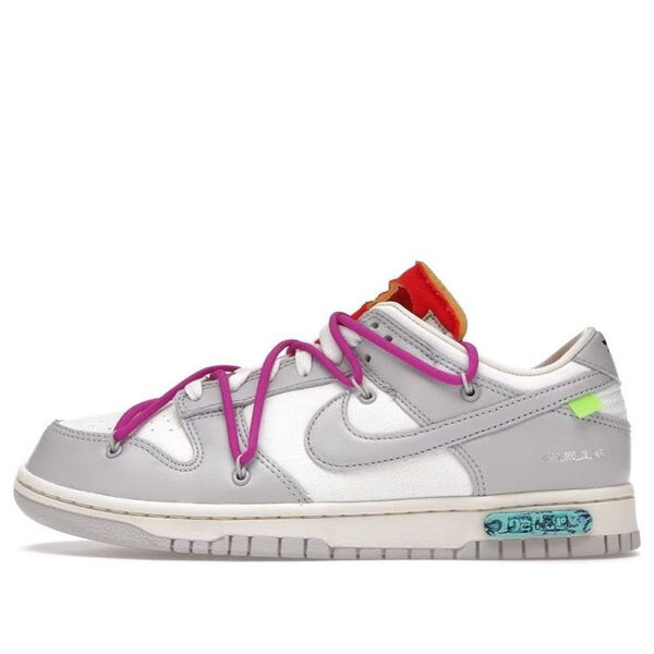 

Кроссовки x off-white dunk low 'lot 45 of 50' Nike, мультиколор, Белый, Кроссовки x off-white dunk low 'lot 45 of 50' Nike, мультиколор