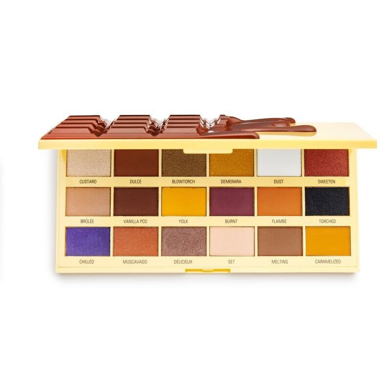 

Тени для век Chocolate Paleta De Sombras Revolution Make Up, цвет creme brulee