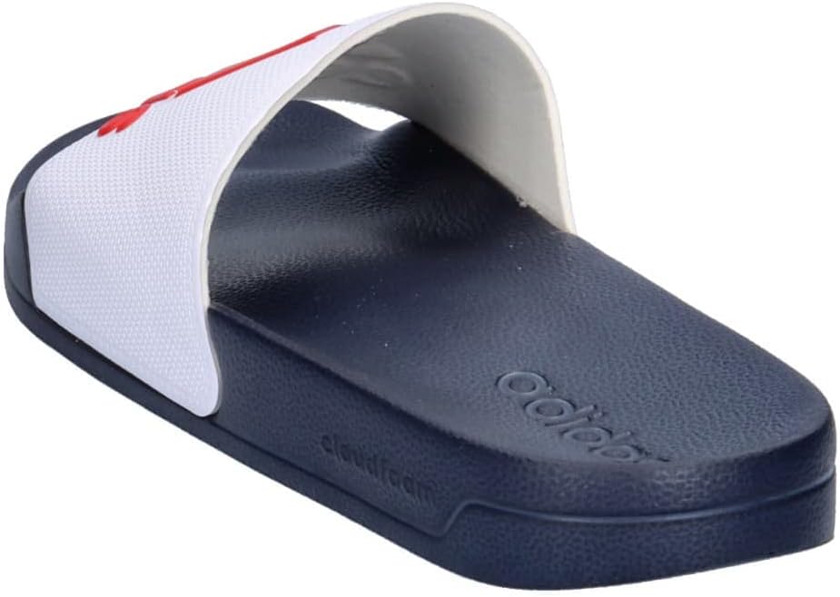 Женские и мужские шлепанцы Adidas Originals, Ftwwht/Betsca/Vicblu — фото 4
