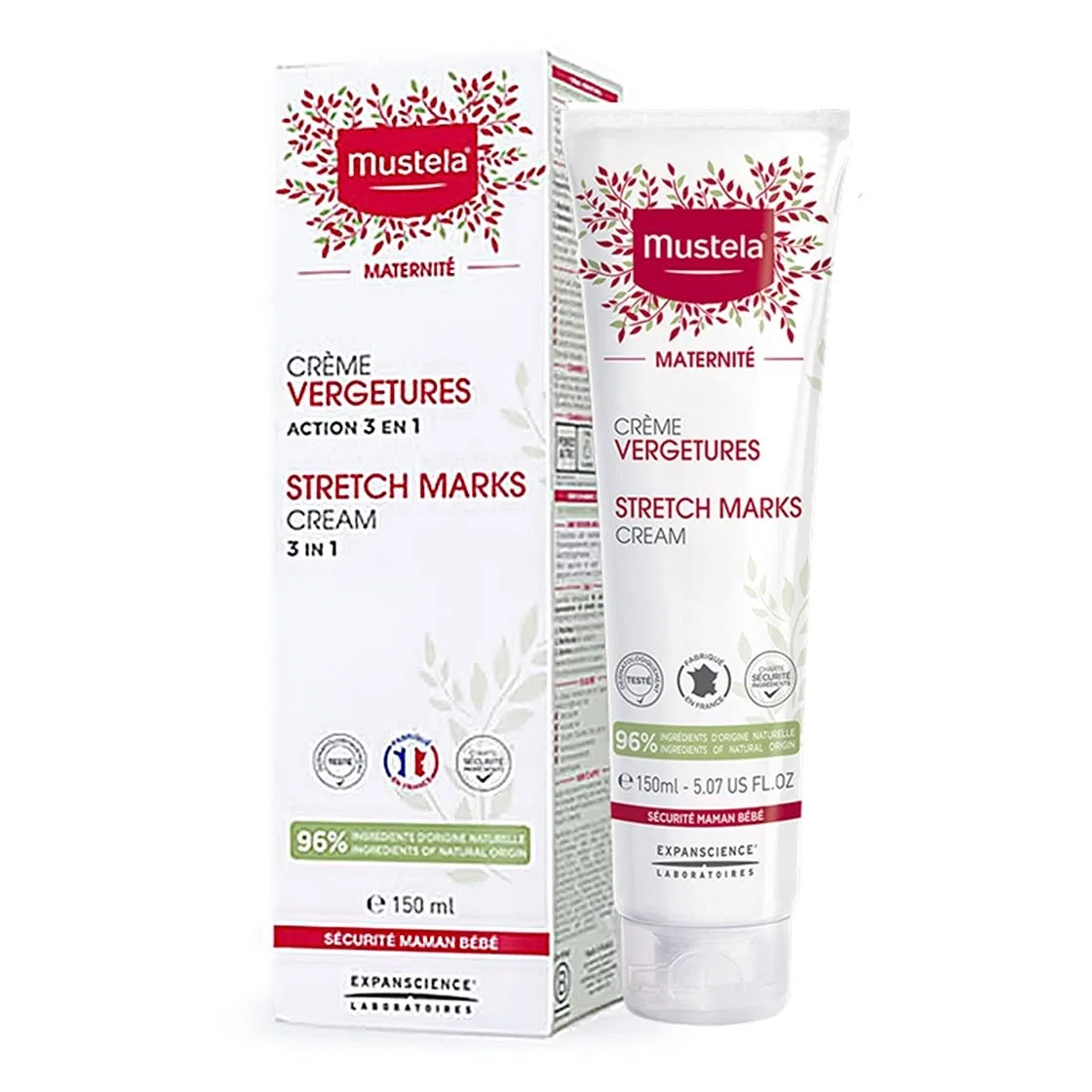 Крем от растяжек Mustela Maternité Action 3 в 1, 150 мл Mustela