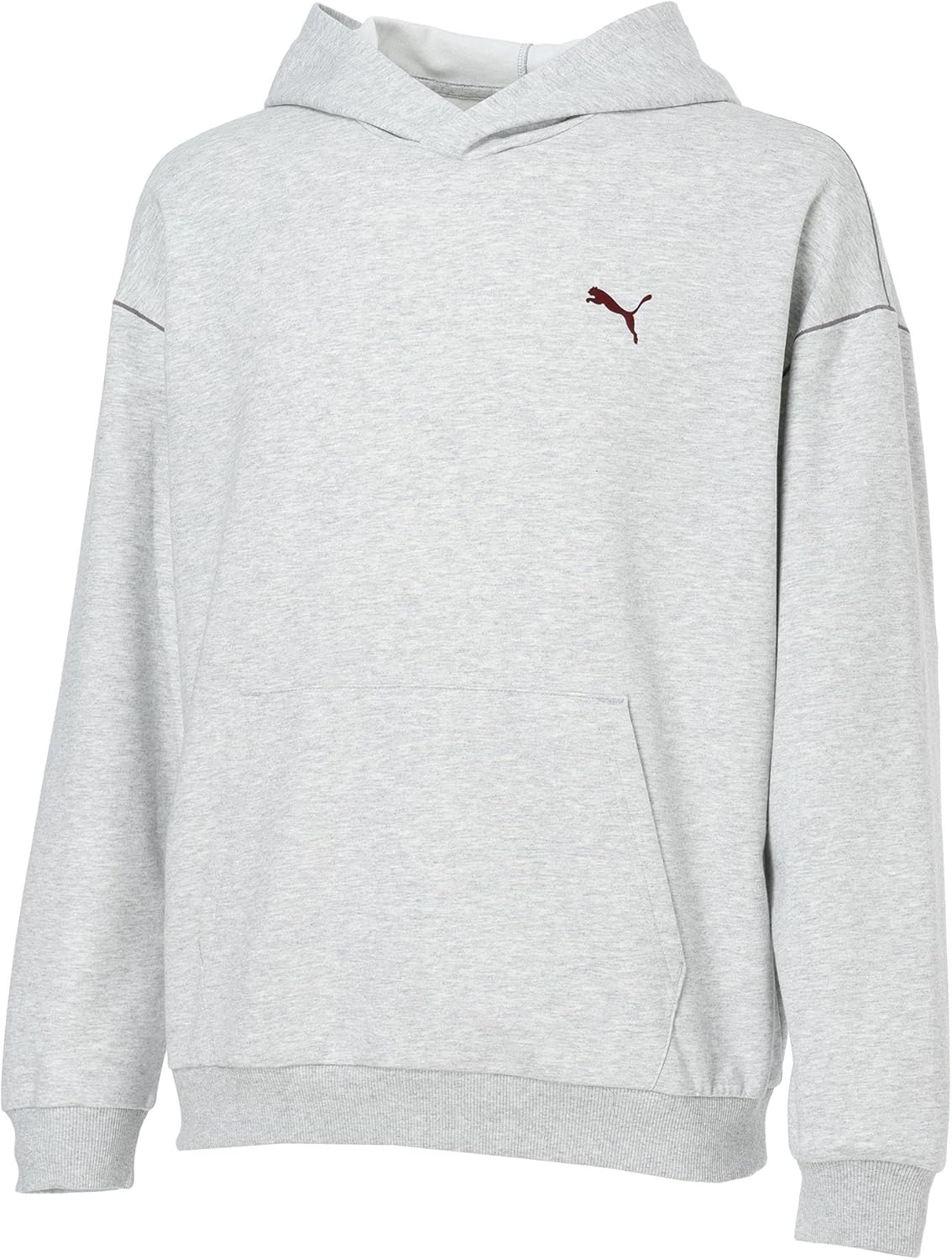 

Мужская повседневная спортивная толстовка PUMA DK 690015, толстовка ESS MX Relaxed, светло-серый