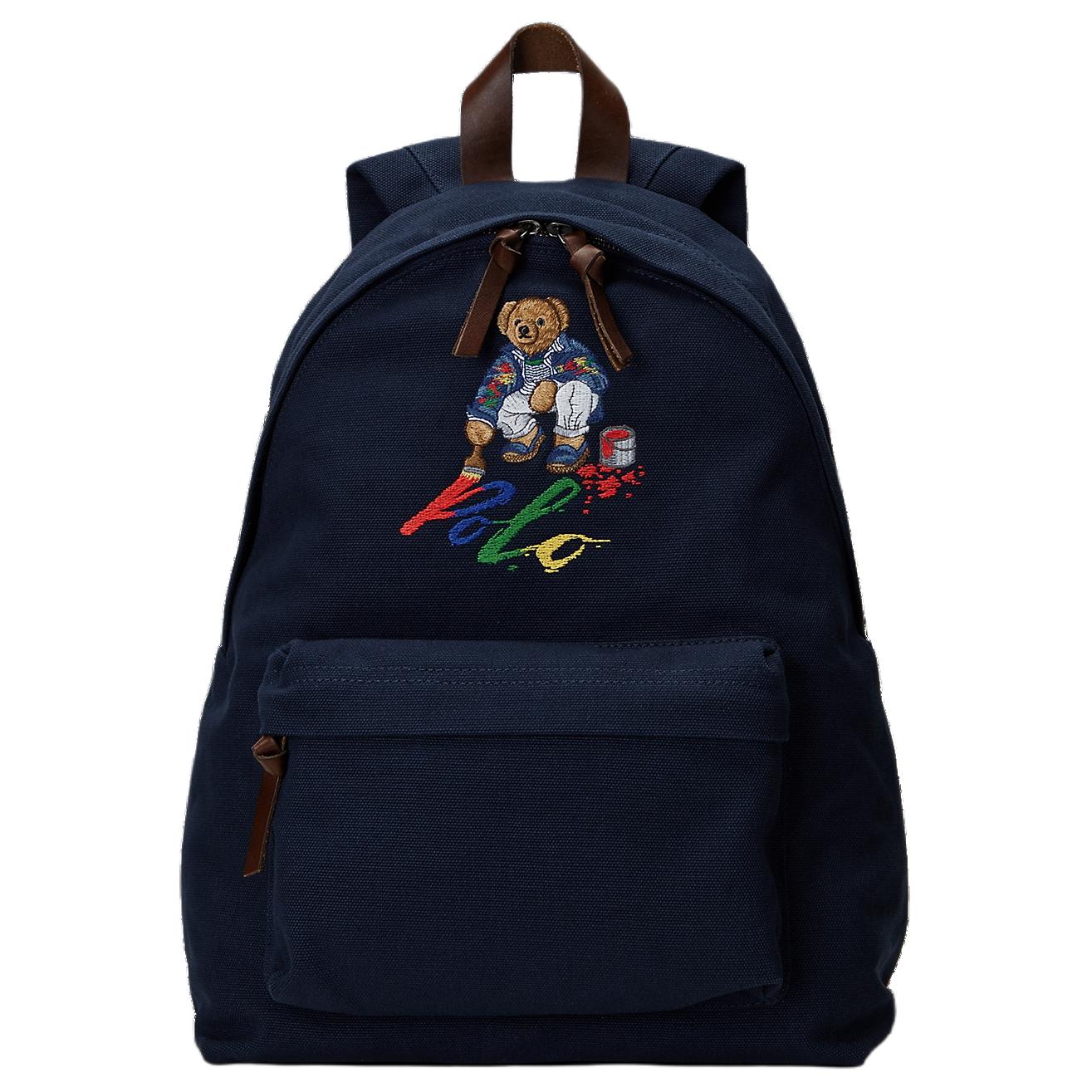 

Polo Ralph Lauren Хлопковый рюкзак мужской морской синий