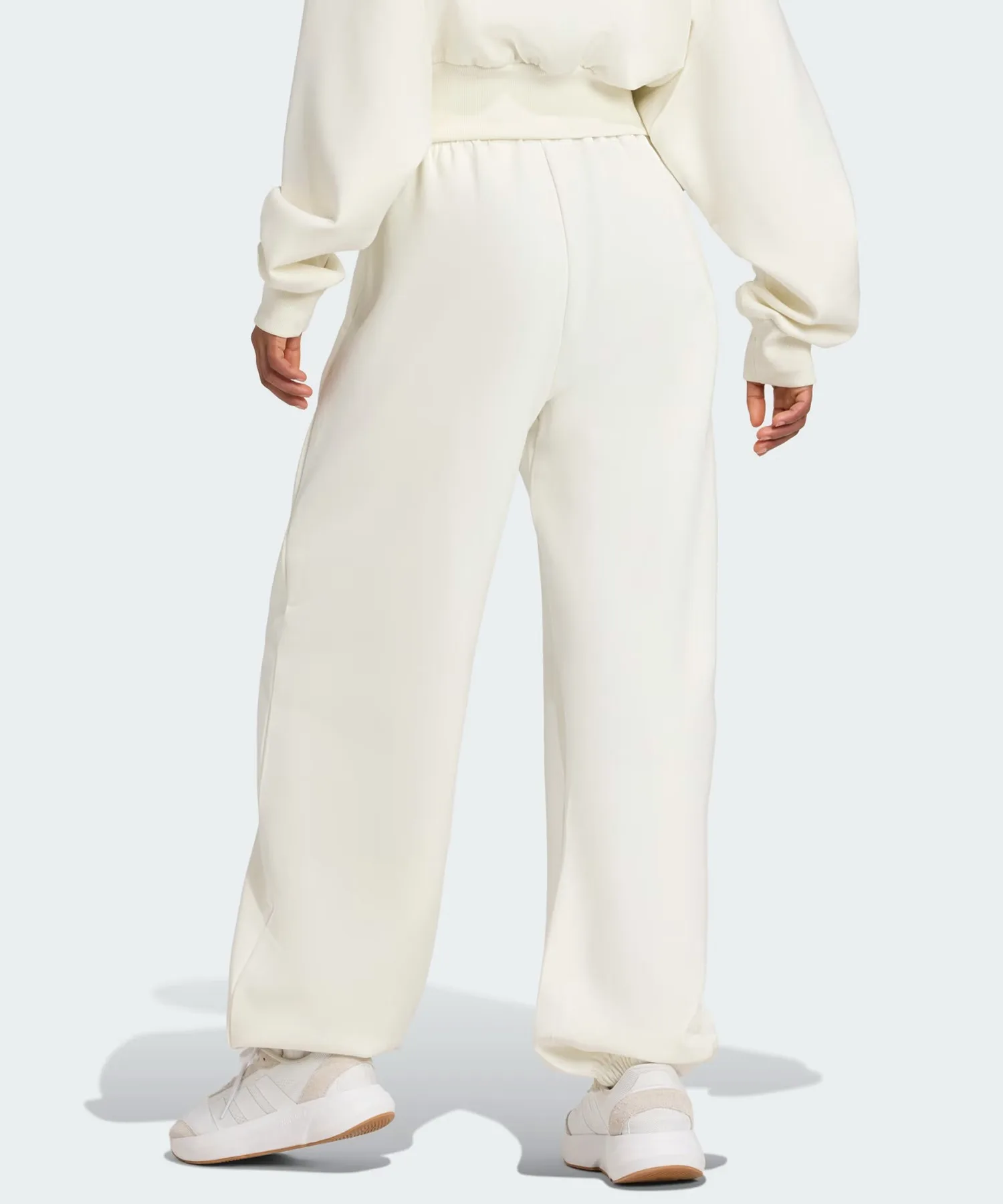 Женские спортивные брюки широкого кроя adidas W ASZN SOFTLUX KLI08 черные — фото 3