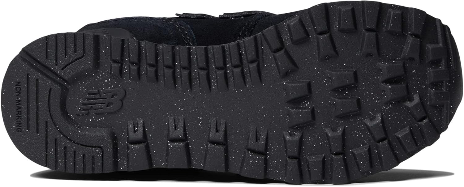 Кроссовки New Balance Kids' 574 V1 на шнуровке, черный — фото 3
