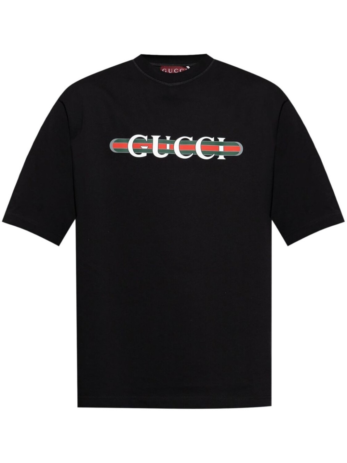 

Футболка с логотипом Gucci, черный