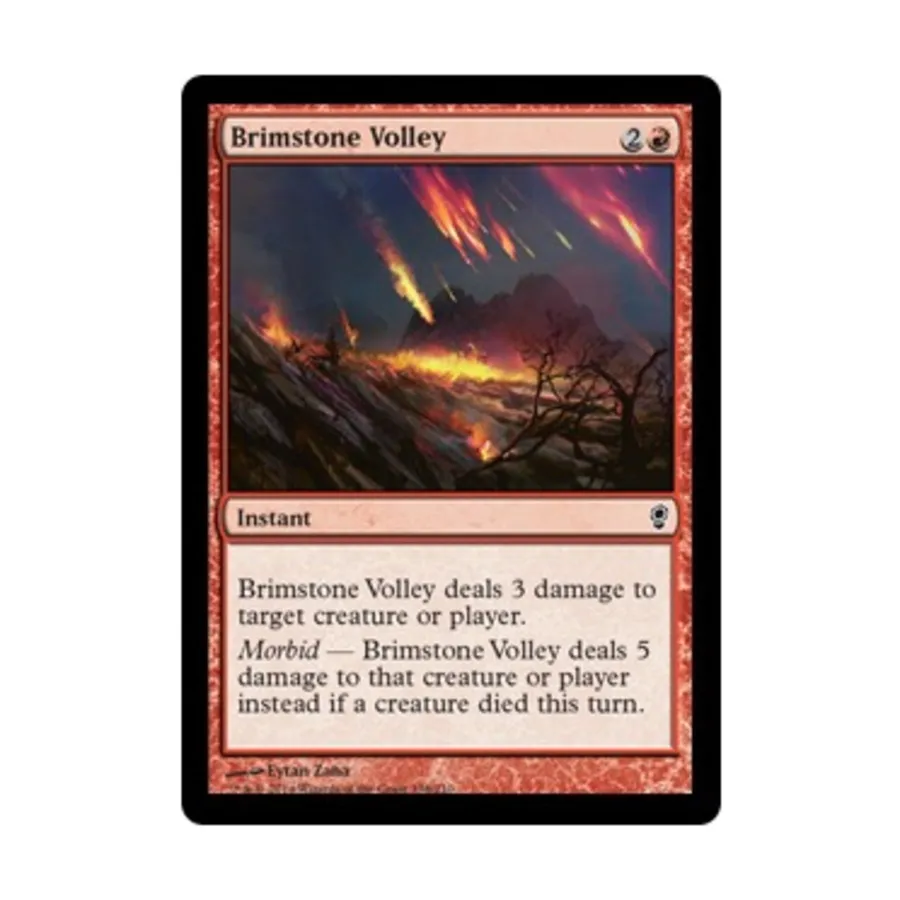 

CCG Серный залп (C) (Рольга), MTG - Conspiracy