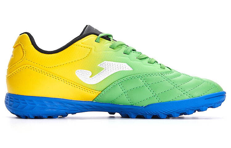 Футбольные бутсы Liga T1 Tf Kids Kids Low-top Green Joma, желтый — фото 2