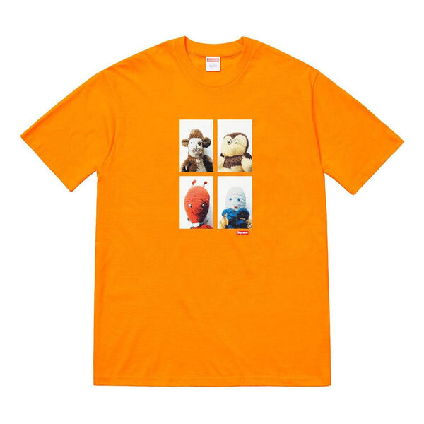 

Футболка fw18 mike kelley ahhyouth bright orange tee Supreme, оранжевый