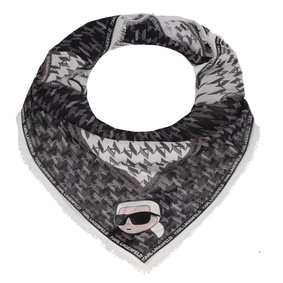 

Платок Karl Lagerfeld Wrap, серый