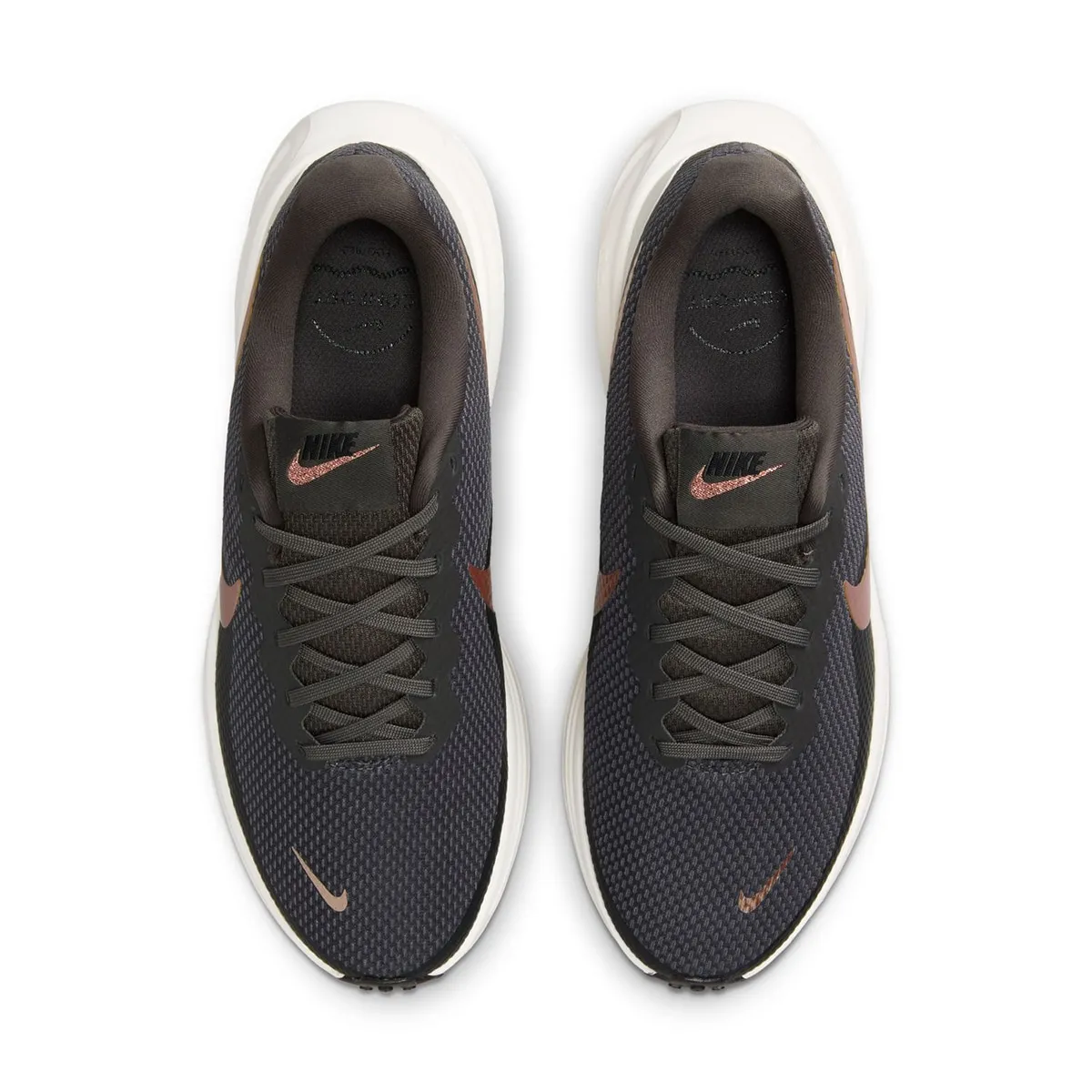 Женские беговые кроссовки W NIKE REVOLUTION 8 Nike, коричневый — фото 3