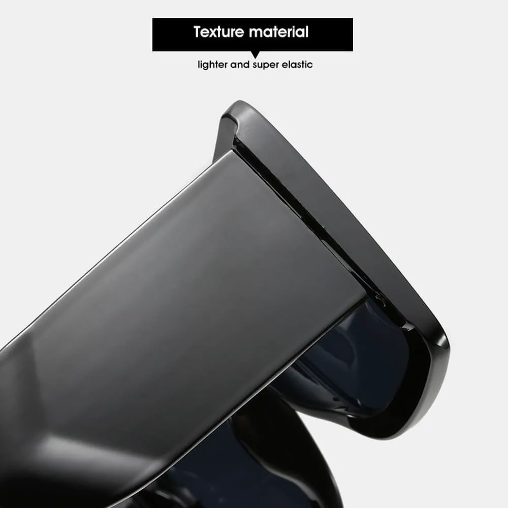 

Большие солнцезащитные очки в винтажном стиле для женщин, модные солнцезащитные очки черного цвета, защита от ультрафиолета UV400, для мужчин и женщин MTZJH, 4