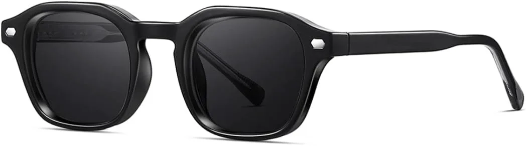 

Ретро-модные солнцезащитные очки для женщин и мужчин, классический винтажный стиль, защита от УФ-излучения UV400, для активного отдыха VFDHN, Black Black