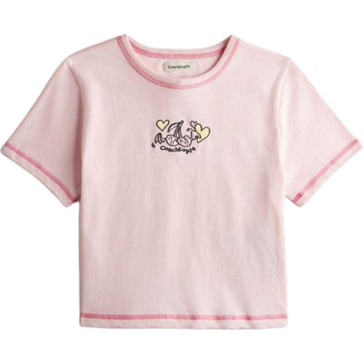 

Футболка унисекс COACH, розовый