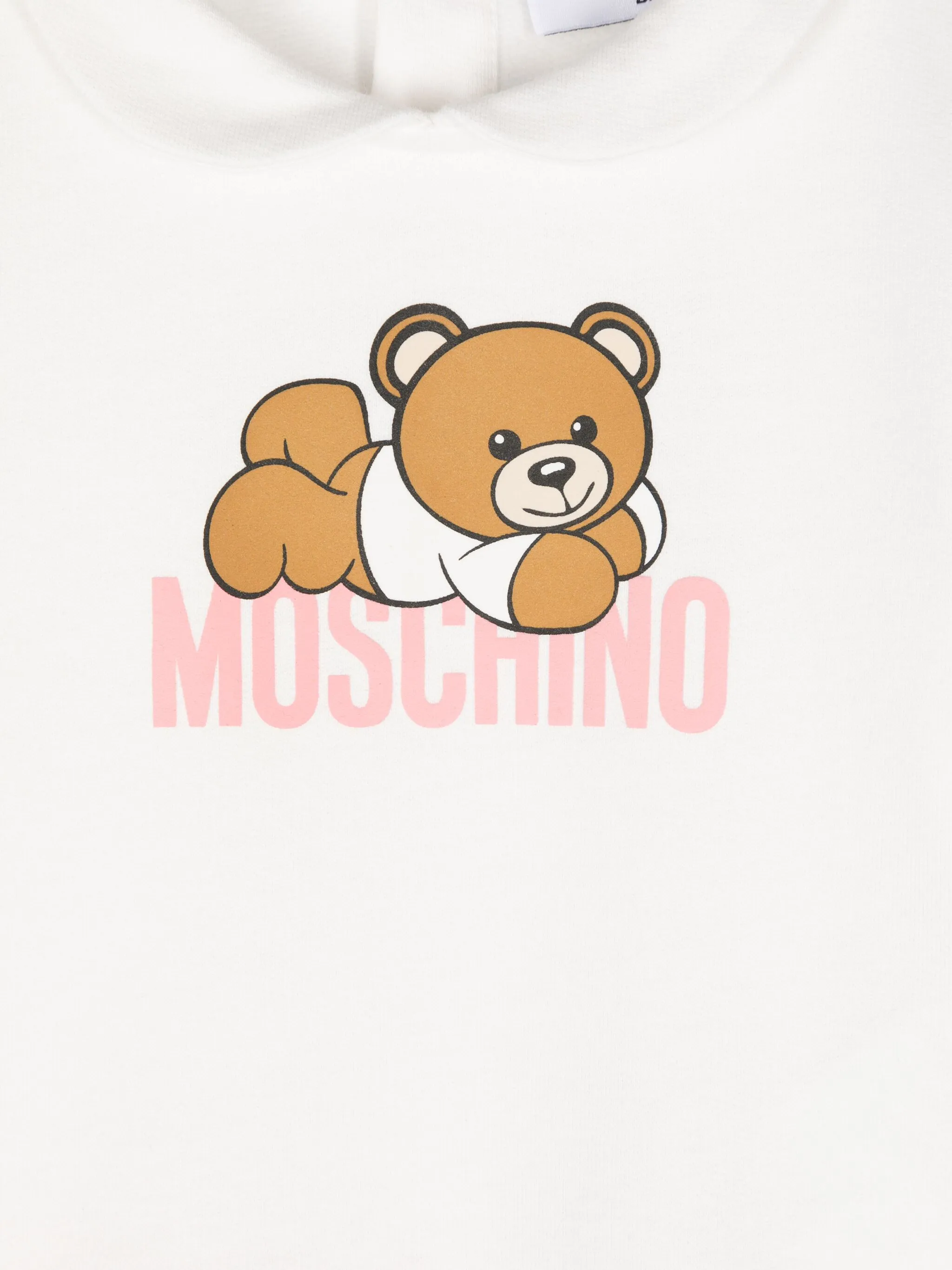 Пижама с принтом Teddy Bear Moschino Kids, розовый — фото 3