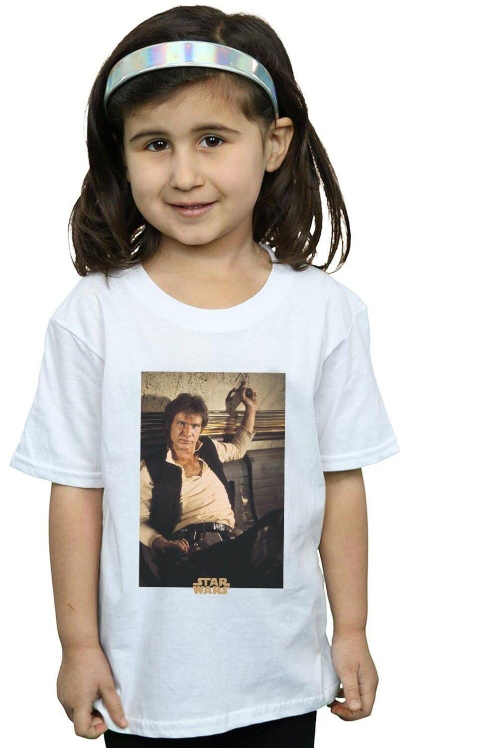

Хлопковая футболка Han Solo Mos Eisley Star Wars, белый