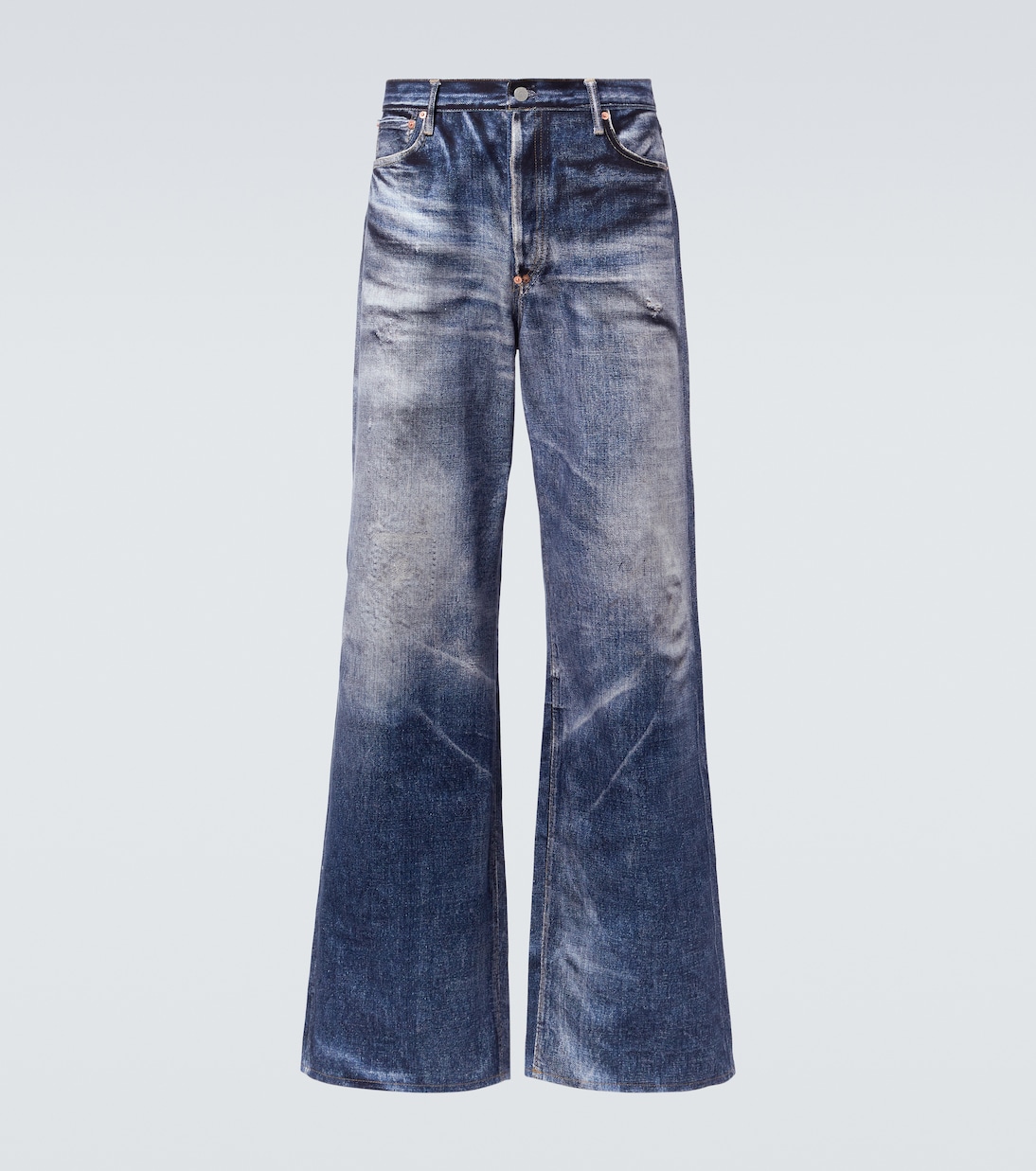 

Levi's джинсы с высокой посадкой и расклешённым низом Junya Watanabe, Indigo