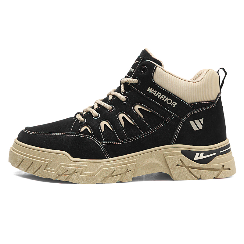 WARRIOR Ботинки Martin мужские Black Khaki/Earth Yellow Black/Brown Khaki — фото 3