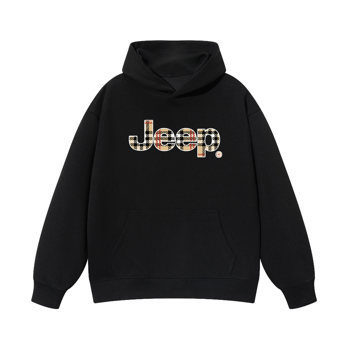 Свитшот для детей 3-7 лет Jeep, красный fleece-lined — фото 2