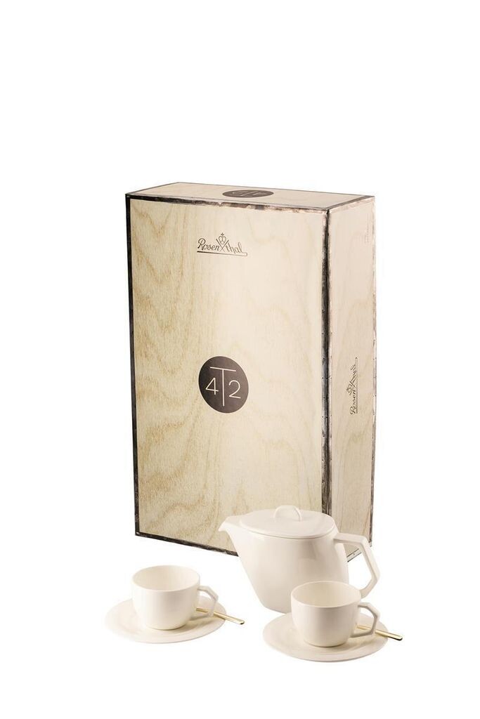 

Rosenthal Jade Sphera Белый чайный сервиз 7 предметов. 61042-800001-28492