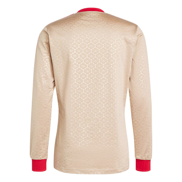 Спортивная футболка x david beckham originals jersey 'magic beige' Adidas, бежевый — фото 2