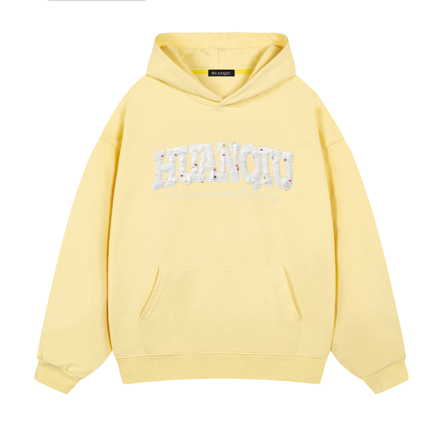 

Свитшот-куртка Unisex HUANQIU, custard