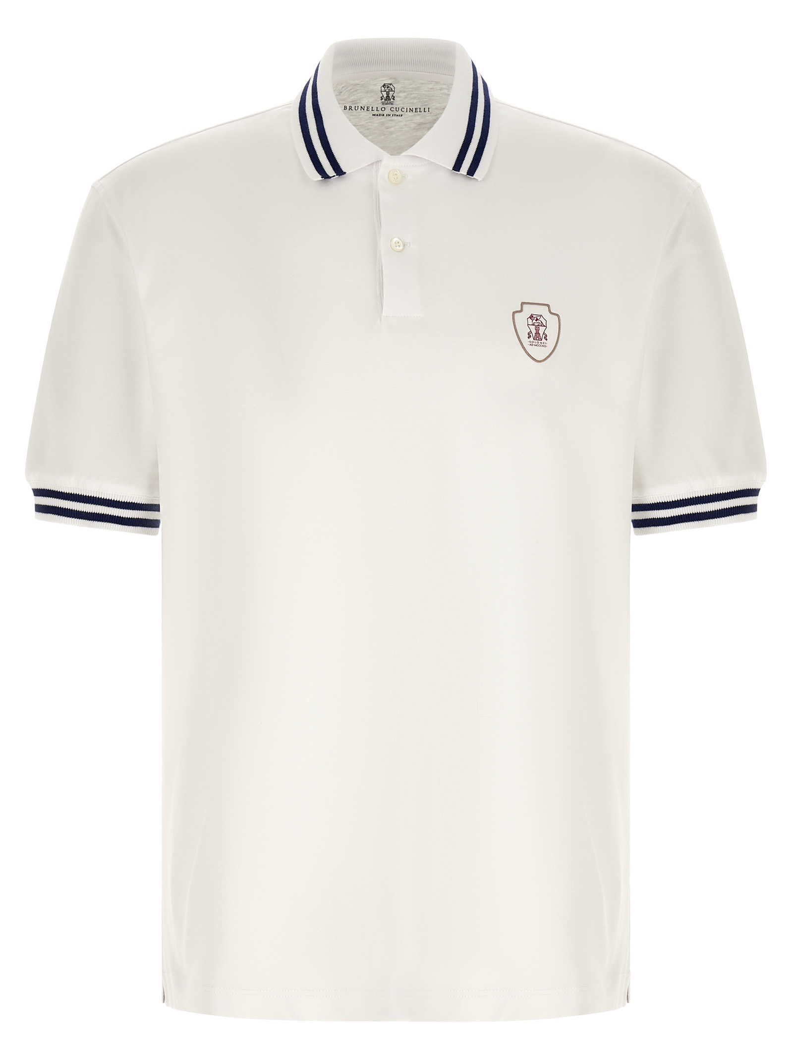 

Поло герб Brunello Cucinelli, белый