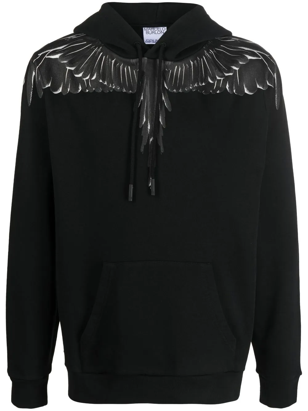 

Худи с логотипом Marcelo Burlon County of Milan, черный