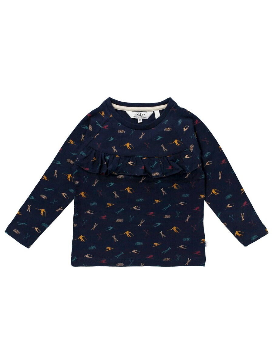 

Лонгслив Ebbe Shirt, темно-синий